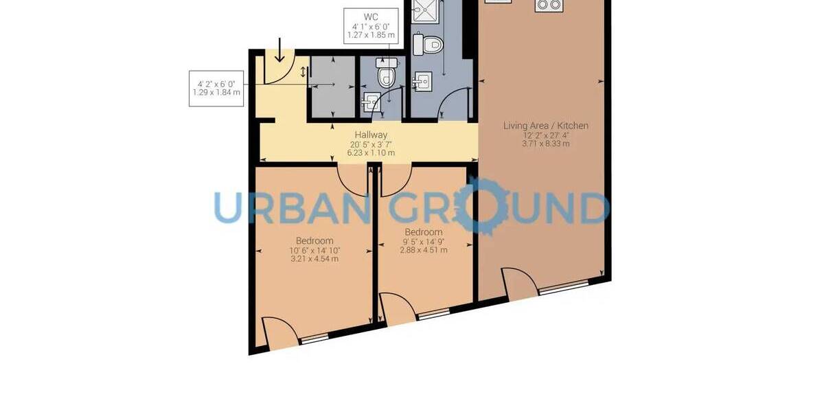 Etagenwohnung Berlin Mitte - 3 Zimmer, 81 m&sup2;, 2.160&euro; | Angebot:26451651