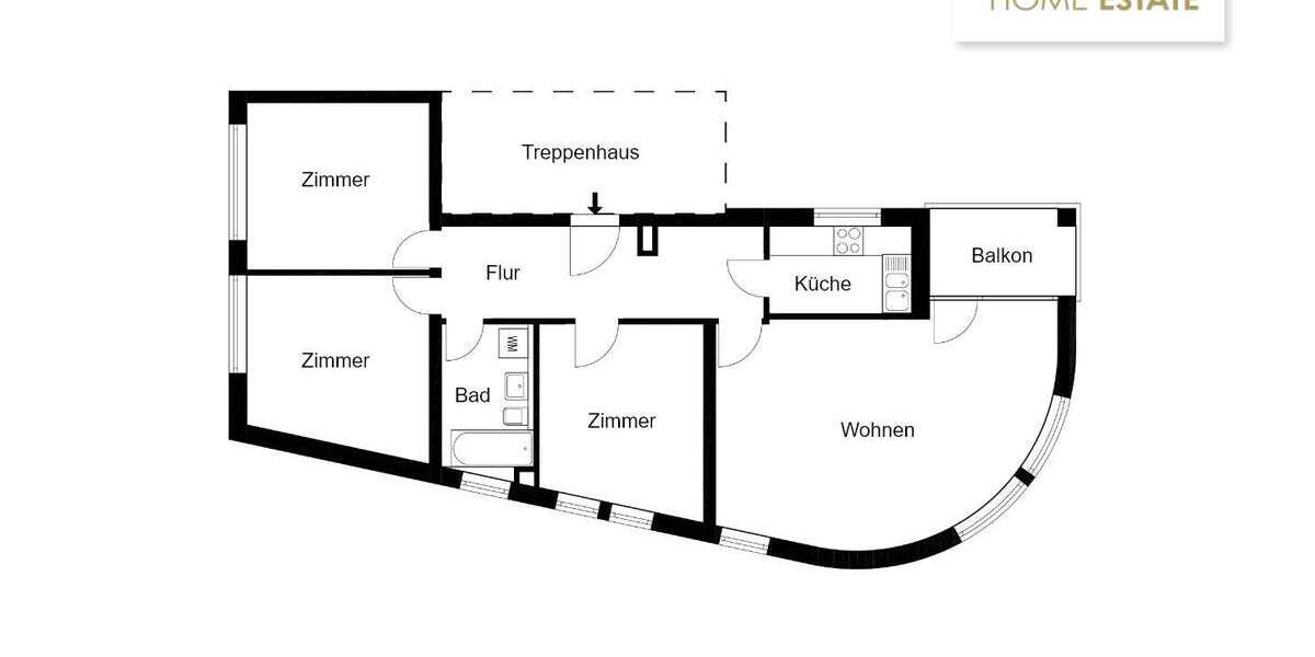Wohnung zum Kaufen in Teltow 320.000 € 95 m² 4 zimmer