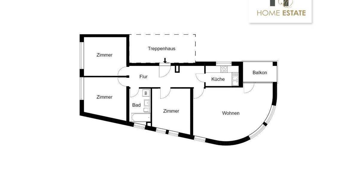 Terrassenwohnung Teltow Ruhlsdorf - 4 Zimmer, 95 m&sup2;, 275.000&euro; | Angebot:26744658