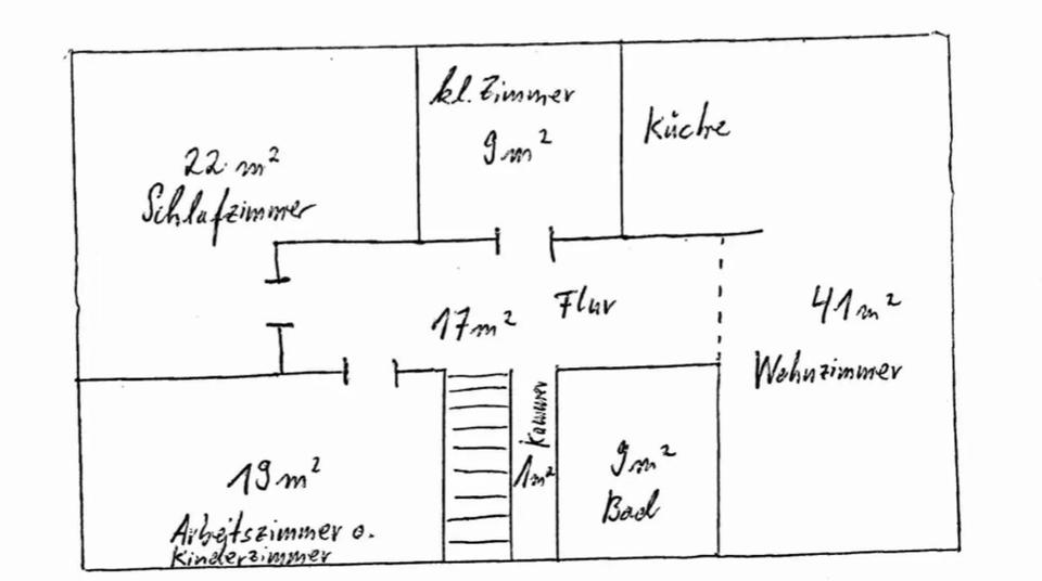 Dachgeschoßwohnung Großbeeren - 4 Zimmer, 118 m&sup2;, 1.370&euro; | Angebot:26702089