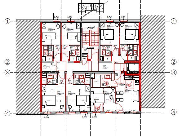 Projektiertes Hotel, mit oder ohne Betreiber am Park Sanssouci zimmer