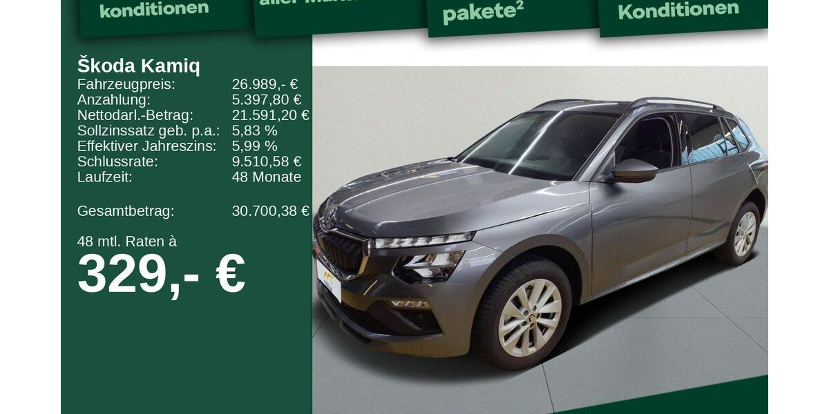 Skoda Kamiq 19.719 km 26.989 € Berlin 13088