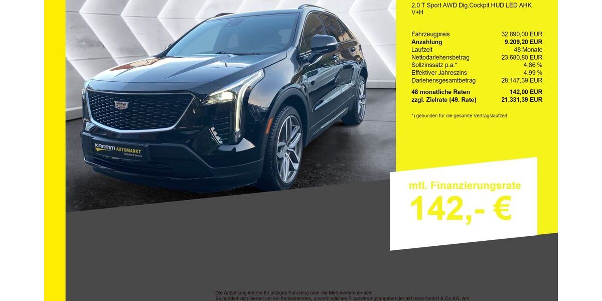 Cadillac XT4 27.982 km 32.890 &euro; Berlin-Französisch Buchholz 13127