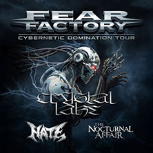 Fear Factory - Cybernetic Domination Tour 17.09.2026 Huxleys Neue Welt