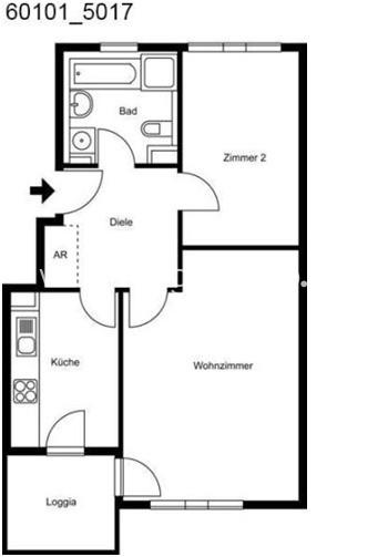 Wohnungsswap - 2 Zimmer, 58 m² - Zum Teich, Potsdam 2 zimmer