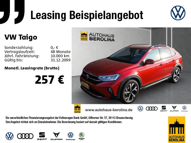 VW Taigo 15.487 km 20.950 &euro; Berlin 12105