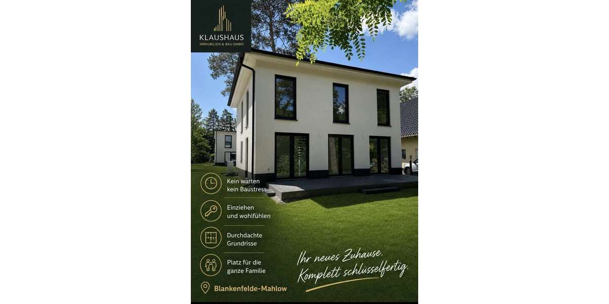 Einfamilienhaus Brandenburg - Blankenfelde-Mahlow Mahlow - 6 Zimmer, 153 m&sup2;, 940.000&euro; | Angebot:26874606