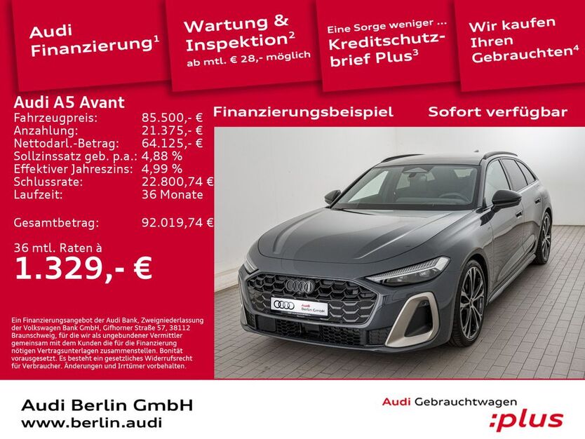 Audi A5 6.001 km 85.500 € Berlin 12489
