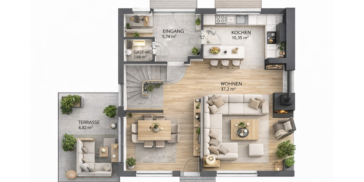 Einfamilienhaus Potsdam Babelsberg - 5 Zimmer, 207 m&sup2;, 1.150.000&euro; | Angebot:26869670