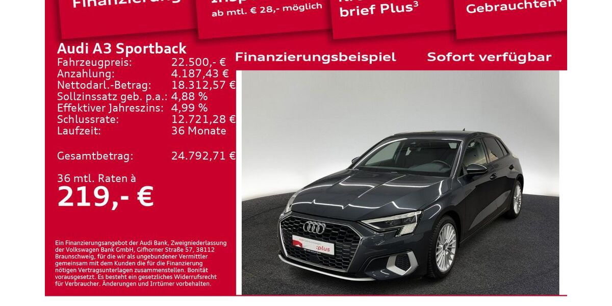 Audi A3 43.300 km 22.500 &euro; Berlin 10587