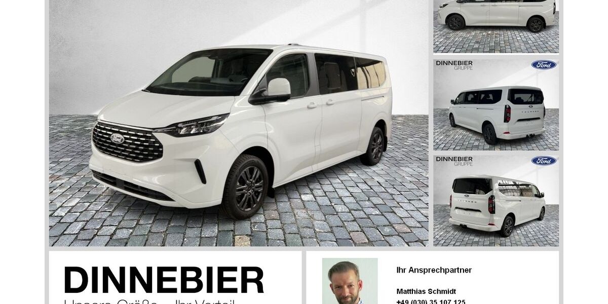 Ford Tourneo Custom 14.000 km 45.740 € Berlin 10365