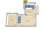 Etagenwohnung Berlin Wilmersdorf - 3 Zimmer, 78 m&sup2;, 450.000&euro; | Angebot:26833302