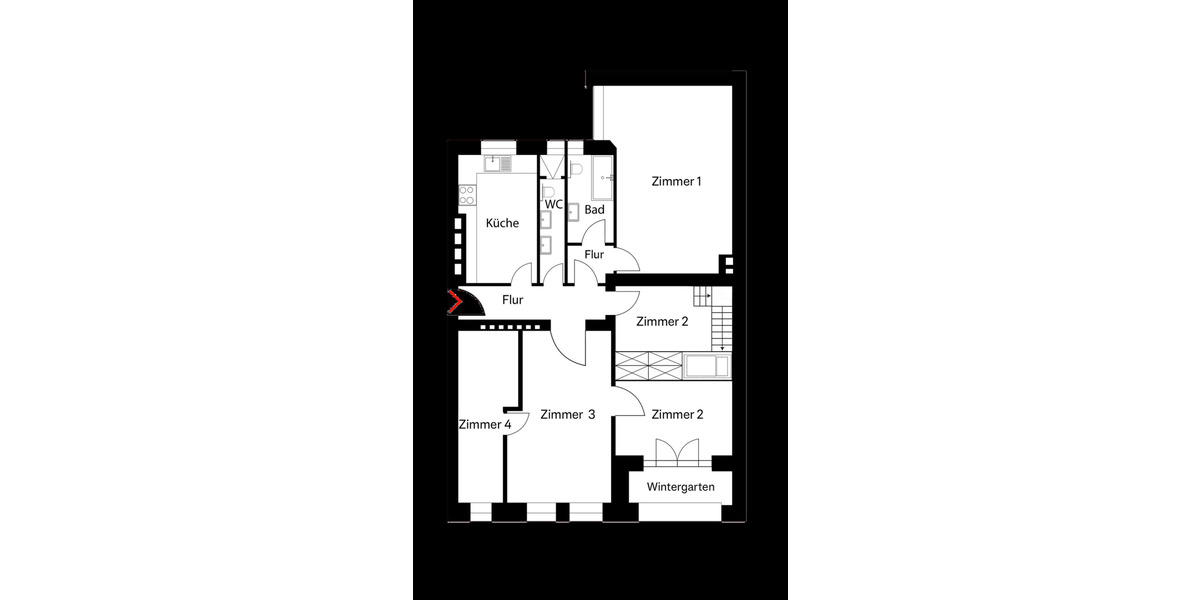 Etagenwohnung Berlin-Wilmersdorf Wilmersdorf - 5 Zimmer, 105 m&sup2;, 669.000&euro; | Angebot:26870779