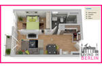 Etagenwohnung Berlin Tiergarten - 2 Zimmer, 34 m&sup2;, 978&euro; | Angebot:26700111