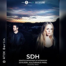 SDH (ES) + Support 23.10.2026 Kulturhaus Insel Berlin