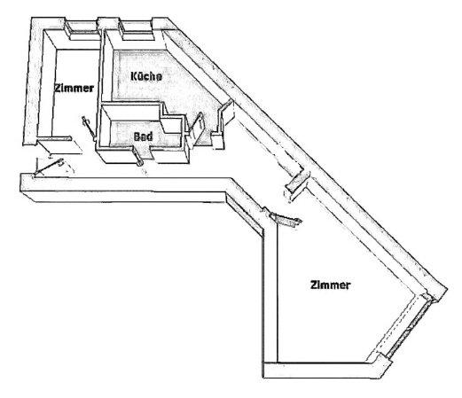 Erdgeschoßwohnung Berlin Tempelhof-Schöneberg - 2 Zimmer, 68 m&sup2;, 299.000&euro; | Angebot:26875718