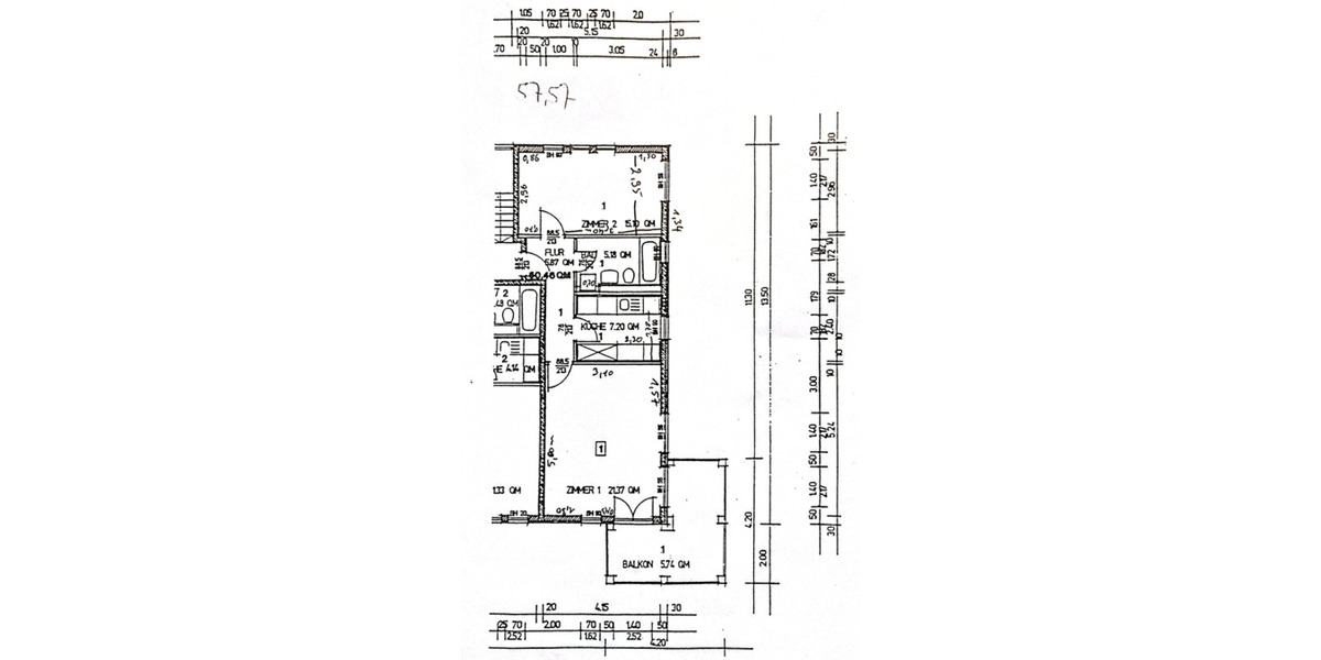Wohnen am Tiefen See - 2-Zimmer-Wohnjuwel mit Balkon & Tiefgaragenstellplatz 2 zimmer