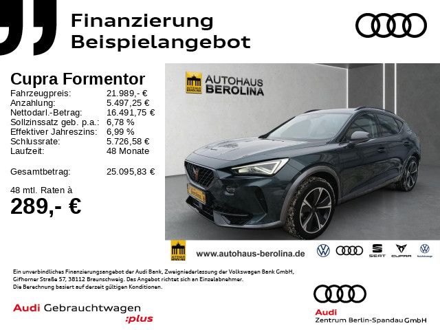 Cupra Formentor 48.351 km 21.949 &euro; Berlin 13581