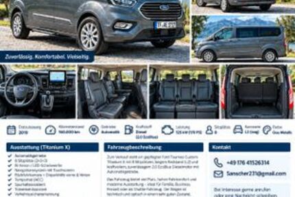 Ford Tourneo Custom 160.000 km 23.500 &euro; Grossbeeren 14979