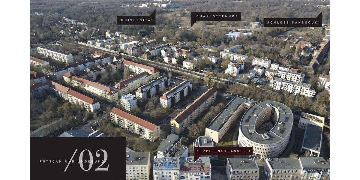 Etagenwohnung Potsdam Potsdam West - 2 Zimmer, 73 m&sup2;, 399.000&euro; | Angebot:25803300