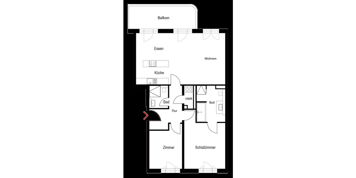 Etagenwohnung Berlin-Mitte Mitte - 3 Zimmer, 97 m&sup2;, 875.000&euro; | Angebot:26865410