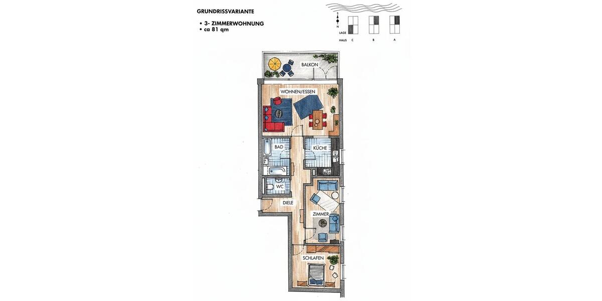 Mehrfamilienhaus, Wohnhaus Berlin Friedrichshain-Kreuzberg - 3 Zimmer, 81 m&sup2;, 859.000&euro; | Angebot:26750632