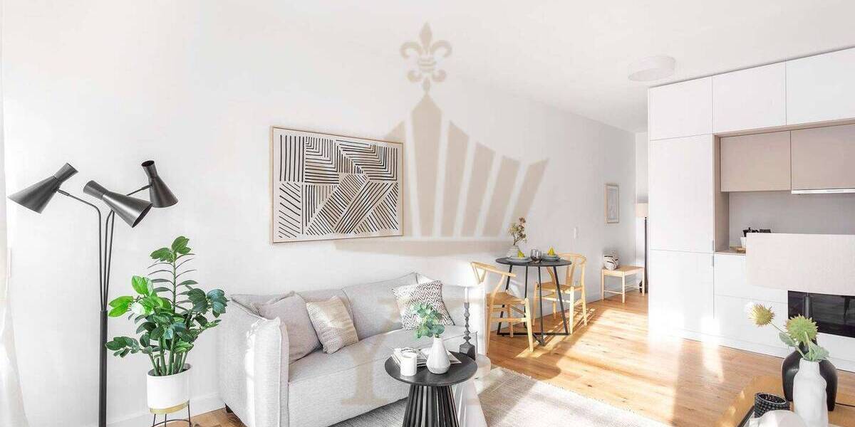 Etagenwohnung Berlin Tiergarten - 2 Zimmer, 41 m&sup2;, 1.395&euro; | Angebot:26929347