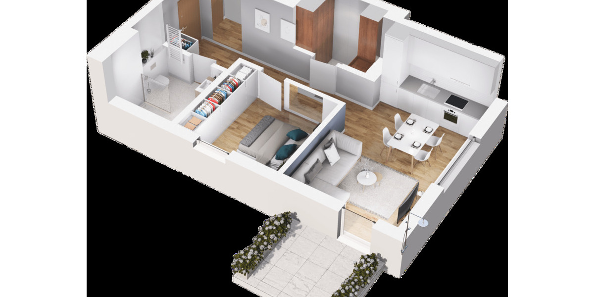 Etagenwohnung Falkensee - 2 Zimmer, 50 m&sup2;, 266.000&euro; | Angebot:20808173