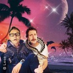 Tiere streicheln Menschen - Es klatscht gleich