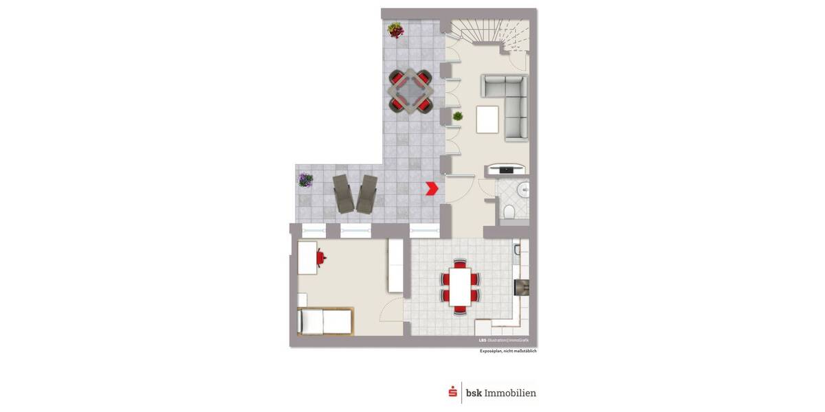 Etagenwohnung Potsdam Brandenburger Vorstadt - 3 Zimmer, 80 m&sup2;, 349.000&euro; | Angebot:25778388