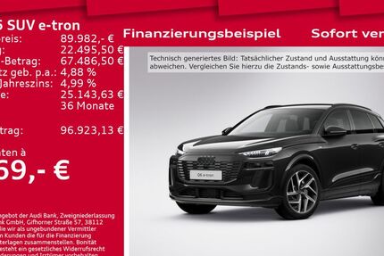 Audi Q6 e-tron 6.001 km 89.982 € Berlin 12489