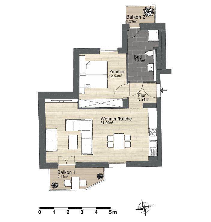 Helle NeubauWohnung mit modernem Komfort in Berlin-Schöneberg