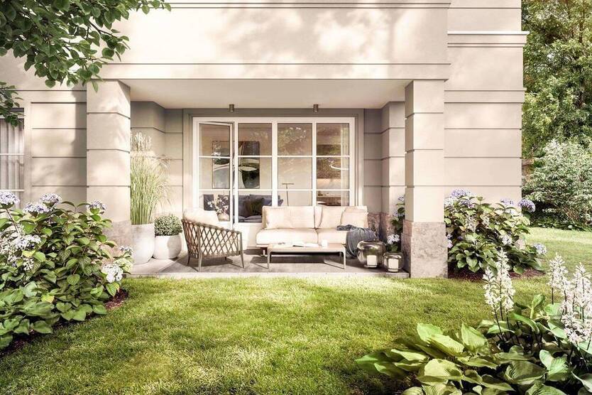 Blütenduft und Gartenglück - Exklusive 3-Zimmer GartenWohnung