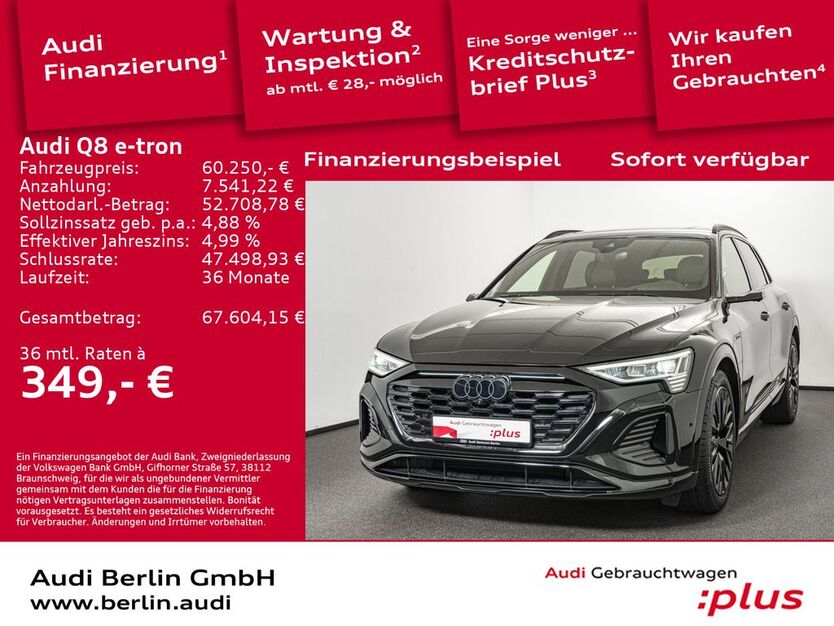 Audi Q8 e-tron 6.000 km 68.590 € Berlin 10587