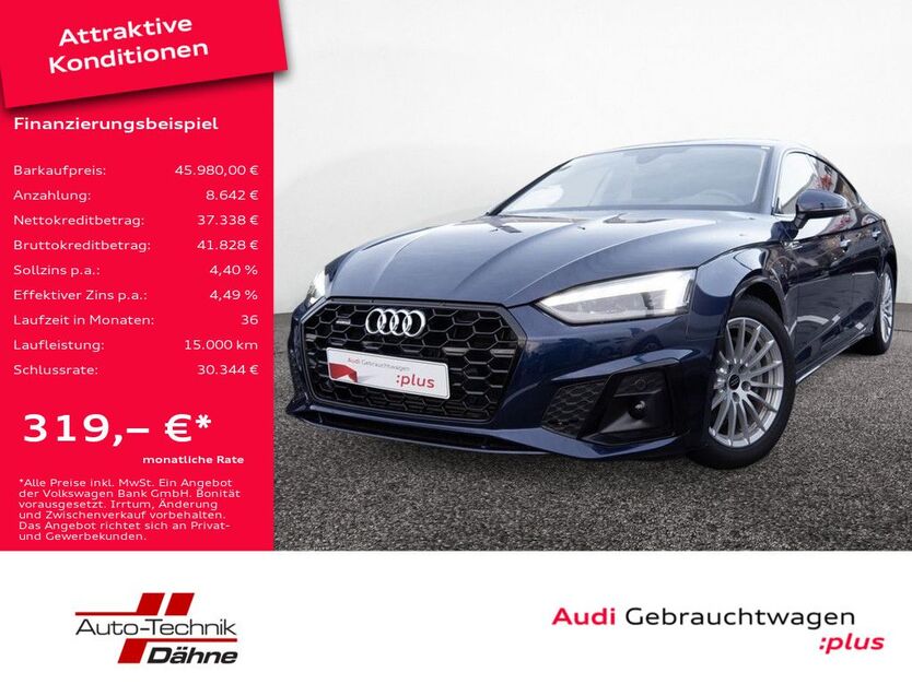 Audi A5 11.363 km 45.480 € Brandenburg 14772