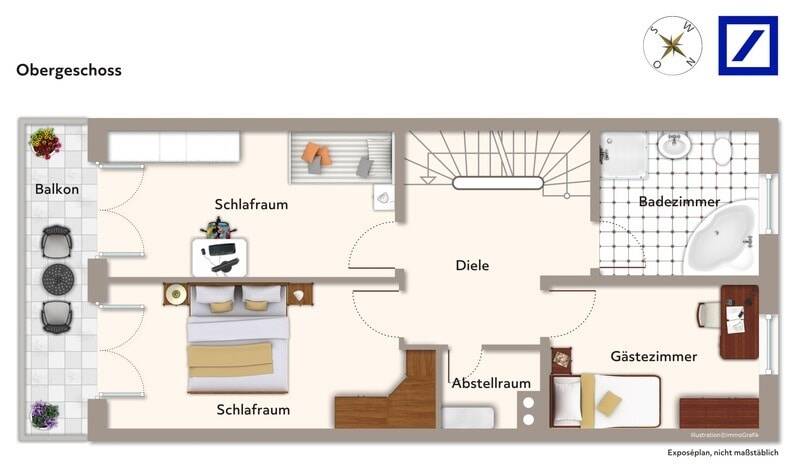 Reihenmittelhaus Potsdam Berliner Vorstadt - 6 Zimmer, 195 m&sup2;, 3.705&euro; | Angebot:26438815
