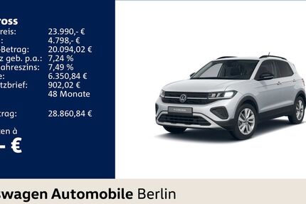 VW T-Cross 7.719 km 23.990 &euro; Berlin 12681