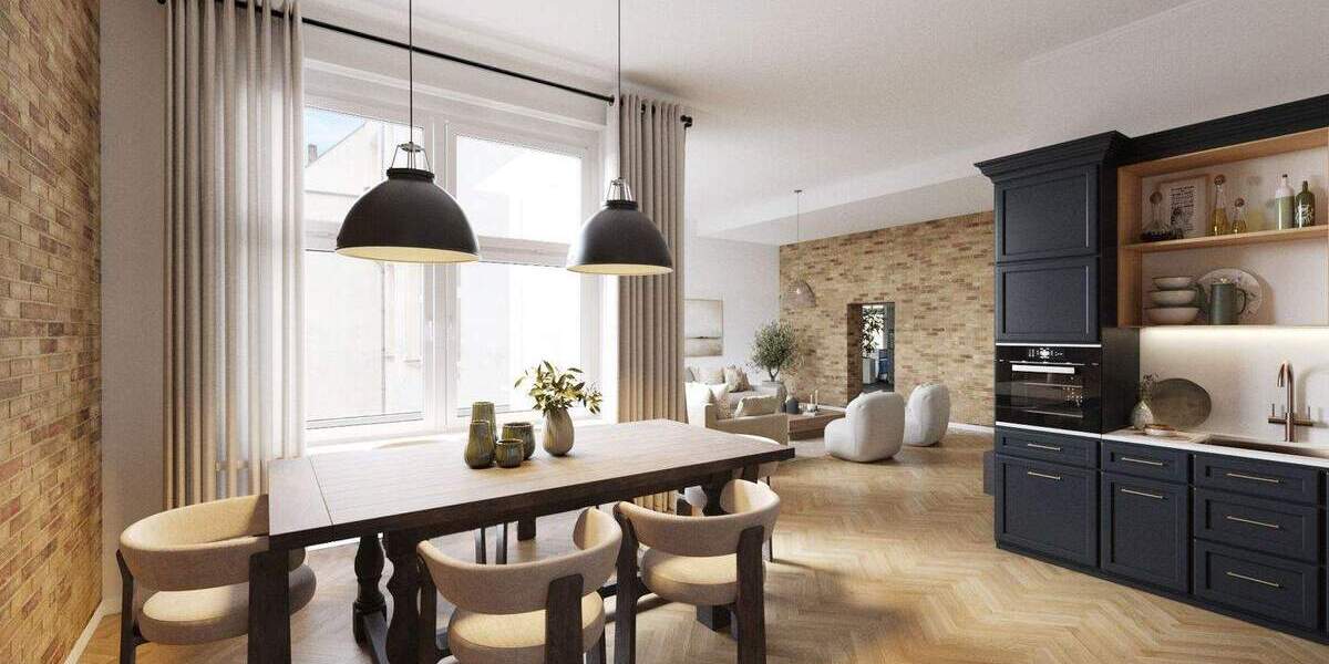 Etagenwohnung Berlin Schöneberg - 5 Zimmer, 177 m&sup2;, 799.000&euro; | Angebot:25696109