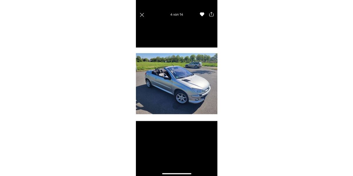 Peugeot 206 74.500 km 2.500 &euro; berlin 12309