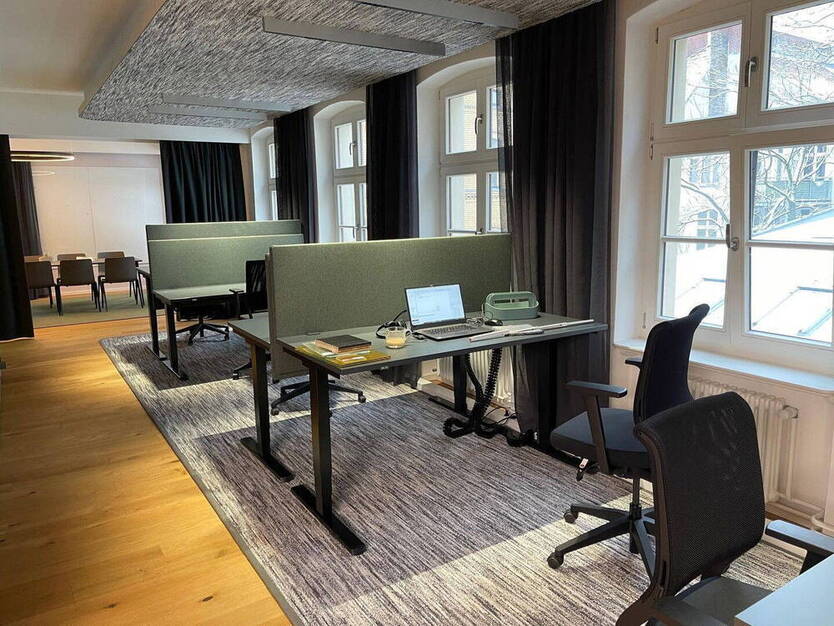 Möblierte Büroetage