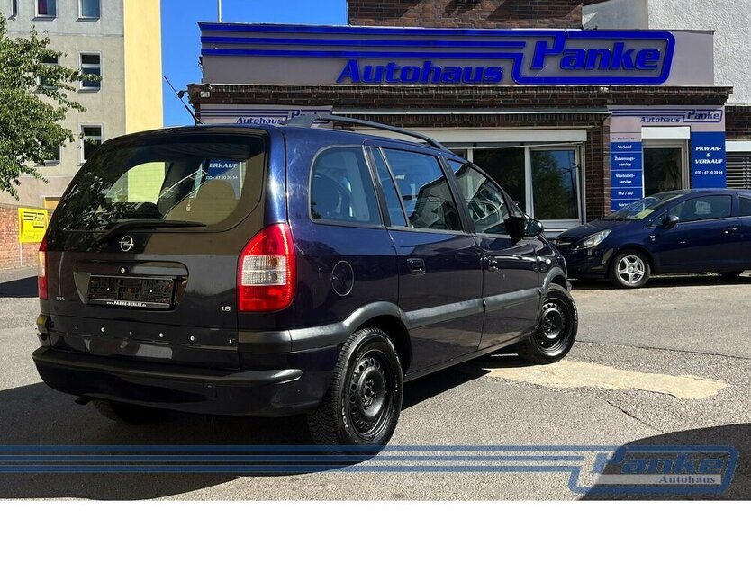 Zafira Basis*7-Sitzer*TÜV02/27*Chrom*Klima*Radio