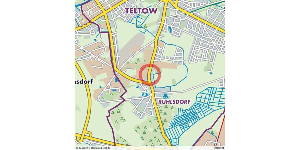 Grundstück Teltow - 419.000&euro; | Angebot:26433169