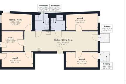 Zimmer Berlin Oberschöneweide - 531&euro; | Angebot:27144127
