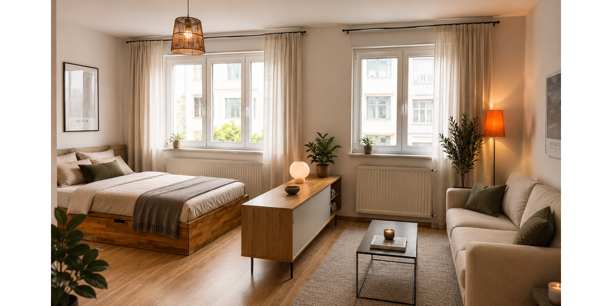 Etagenwohnung Berlin Charlottenburg-Wilmersdorf - 1 Zimmer, 32 m&sup2;, 198.000&euro; | Angebot:26612372