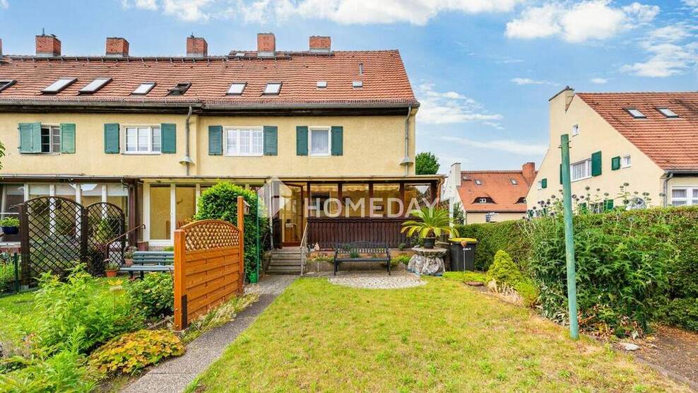 Familienfreundliches Reihenendhaus mit 4 Zimmern, Keller, Garten und Wintergarten 4 zimmer