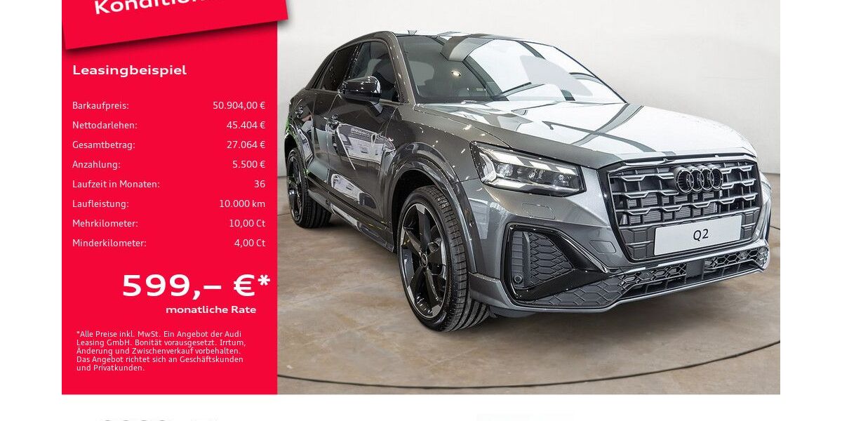 Audi Q2 4.000 km 50.904 &euro; Potsdam 14482