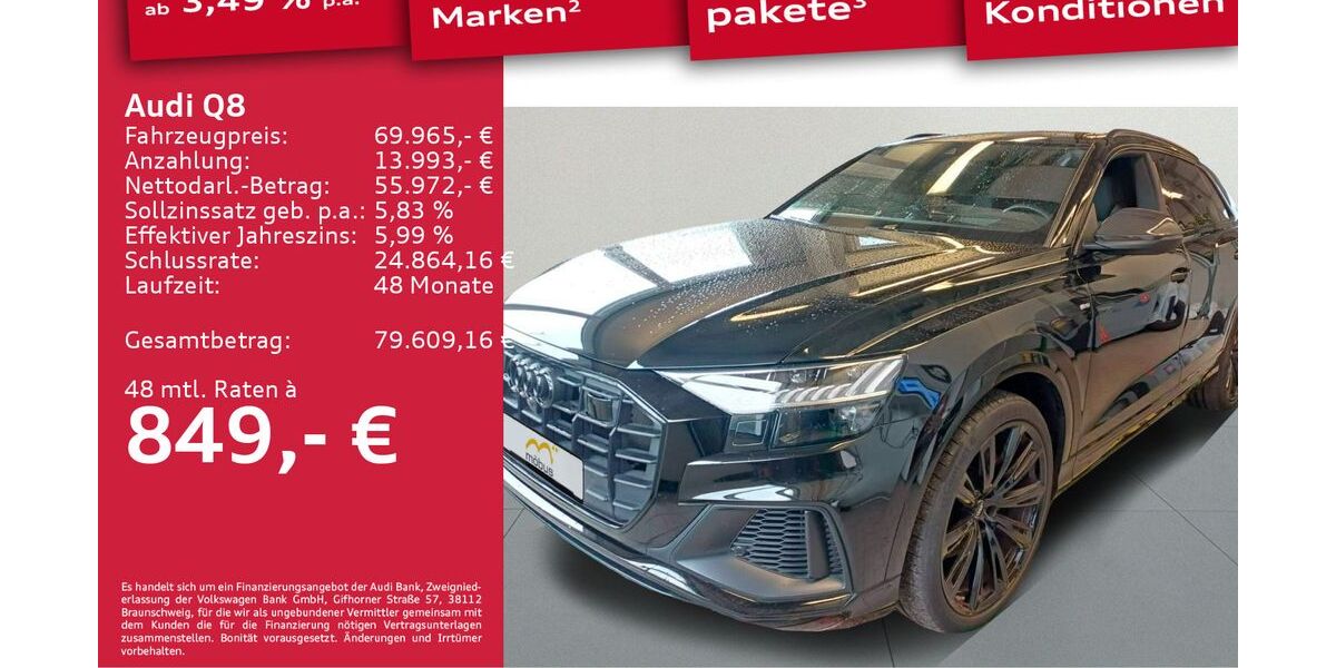 Audi Q8 41.709 km 69.965 &euro; Berlin 13088