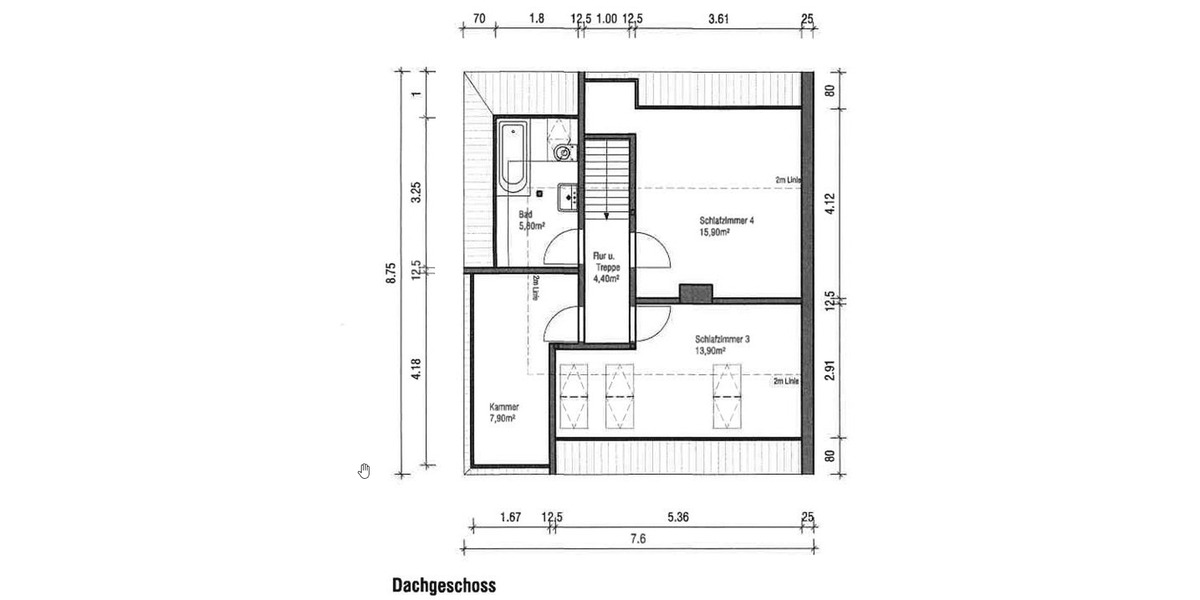 Reihenendhaus Berlin Lichtenrade - 6 Zimmer, 150 m&sup2;, 565.000&euro; | Angebot:26499650