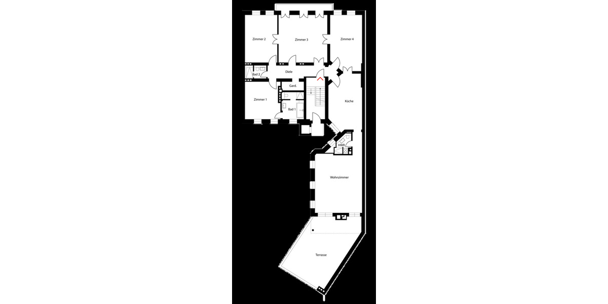 Etagenwohnung Berlin Kreuzberg - 5 Zimmer, 251 m&sup2;, 4.200&euro; | Angebot:26392789