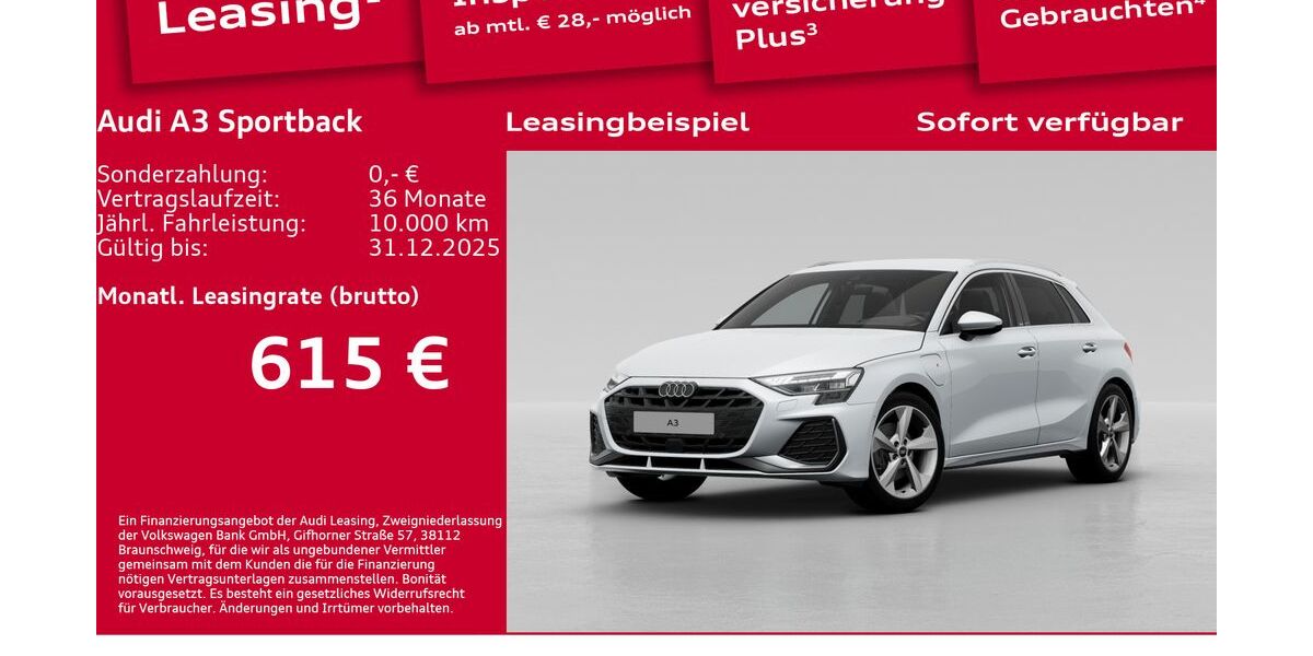 Audi A3 11.832 km 44.900 &euro; Berlin 12489